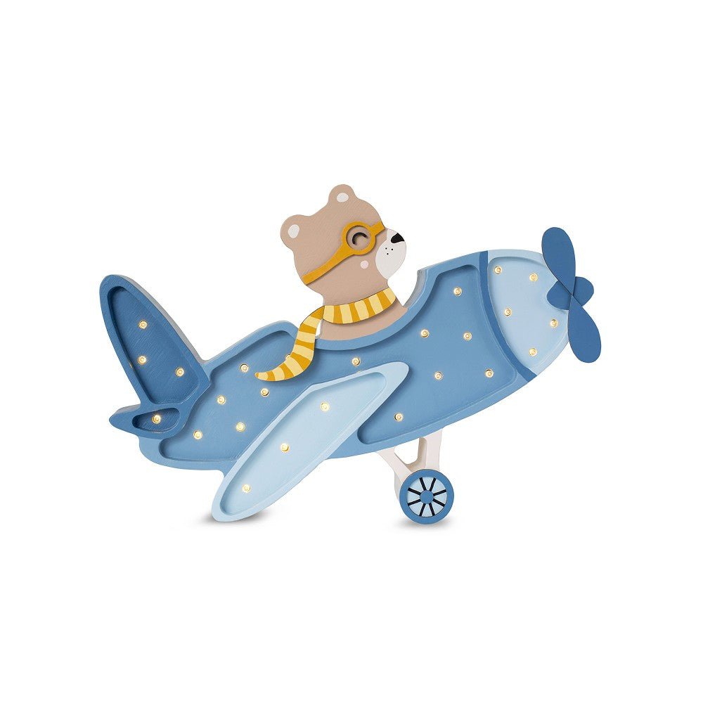 Little Lights Vintage Aircraft Lamp - Kindeco