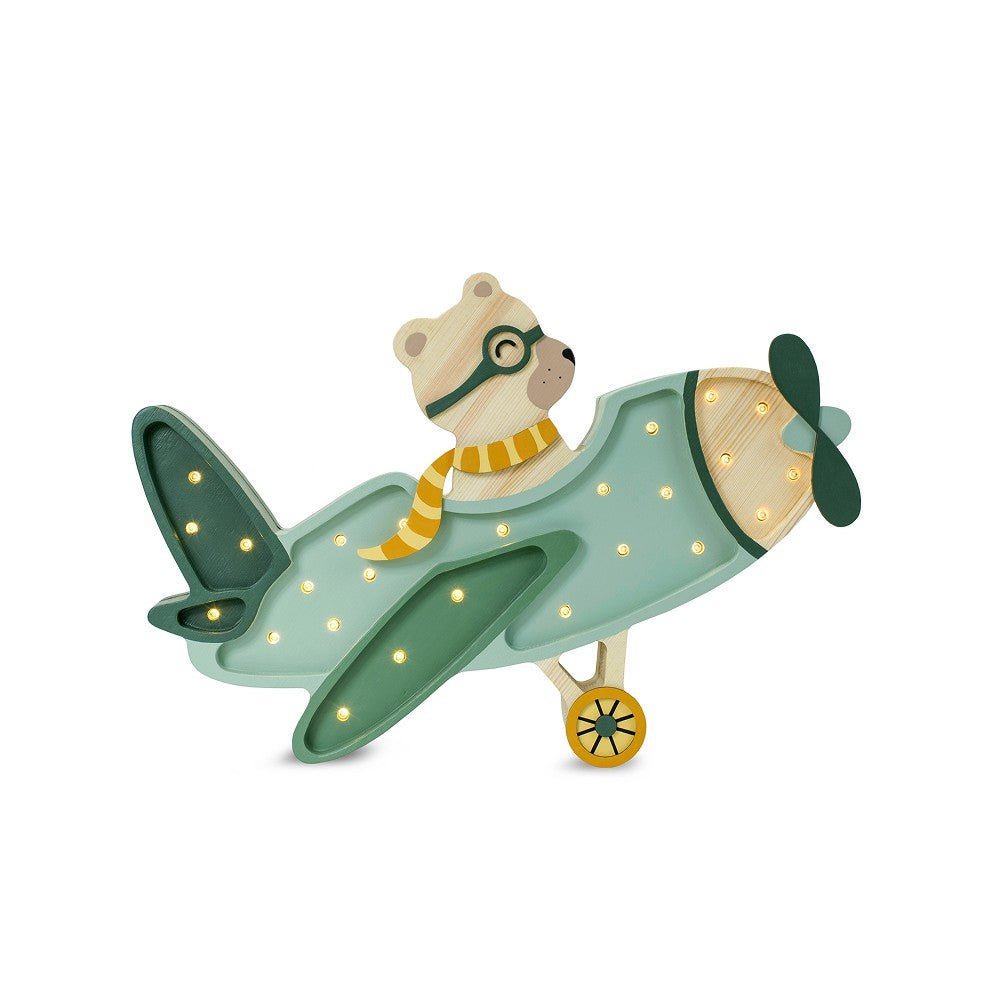Little Lights Vintage Aircraft Lamp - Kindeco