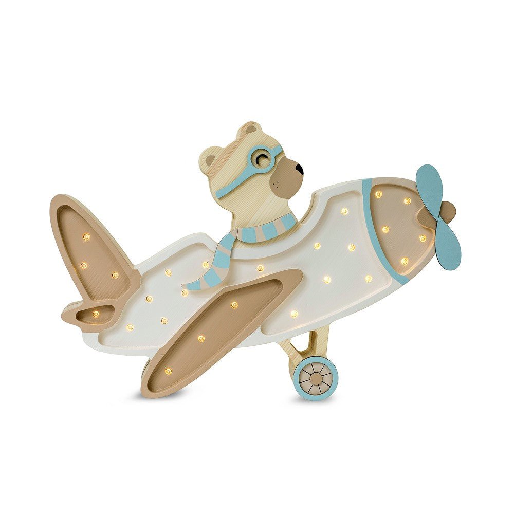 Little Lights Vintage Aircraft Lamp - Kindeco