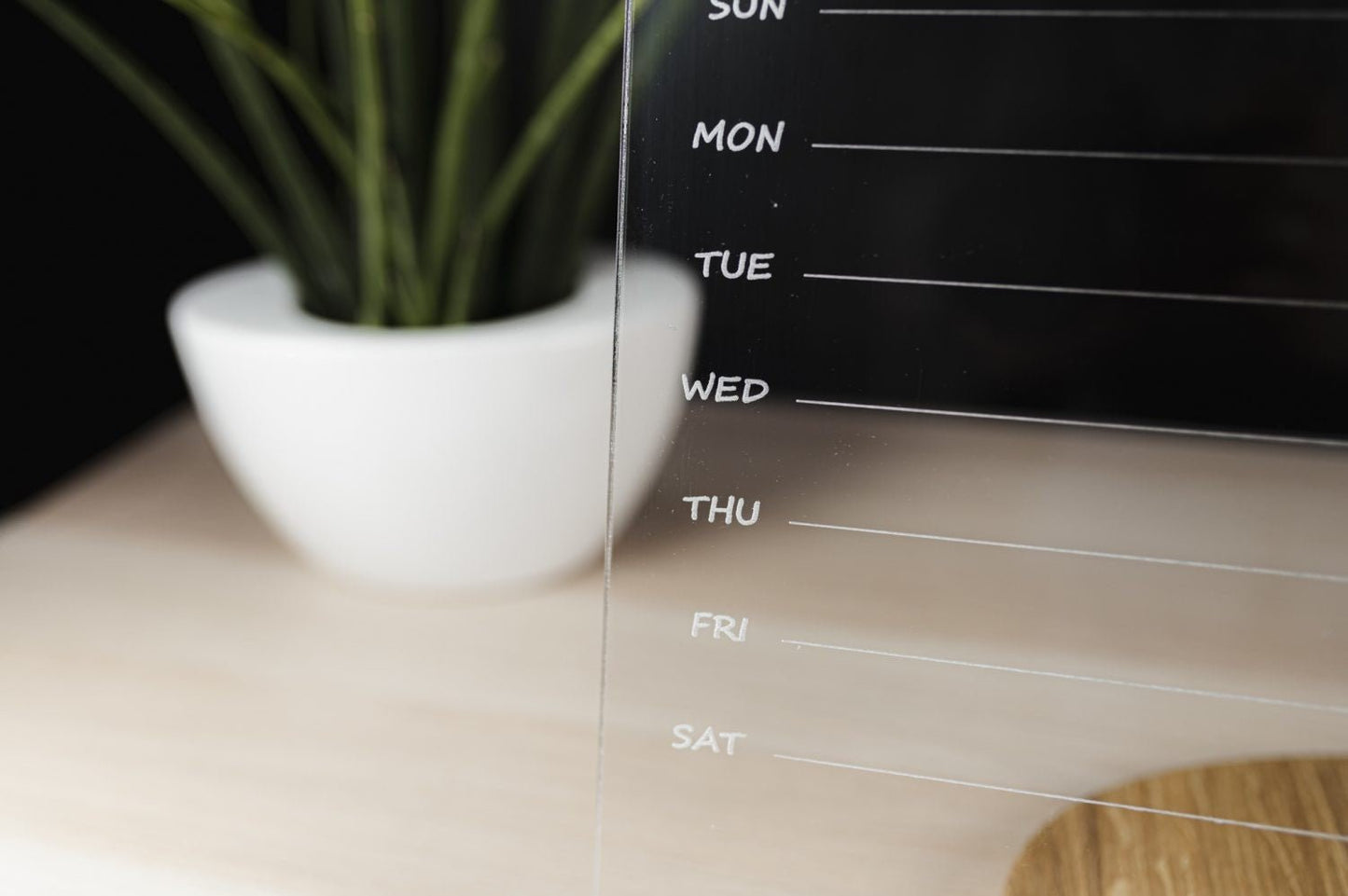 LUULA Acrylic Board - School Planner - Kindeco