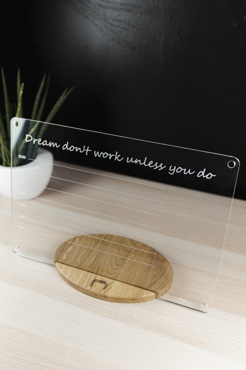 LUULA Acrylic Board - School Planner - Kindeco