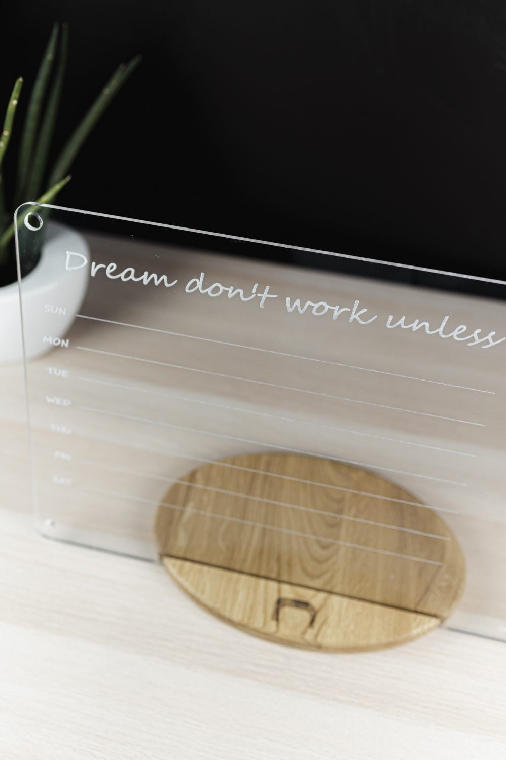 LUULA Acrylic Board - School Planner - Kindeco
