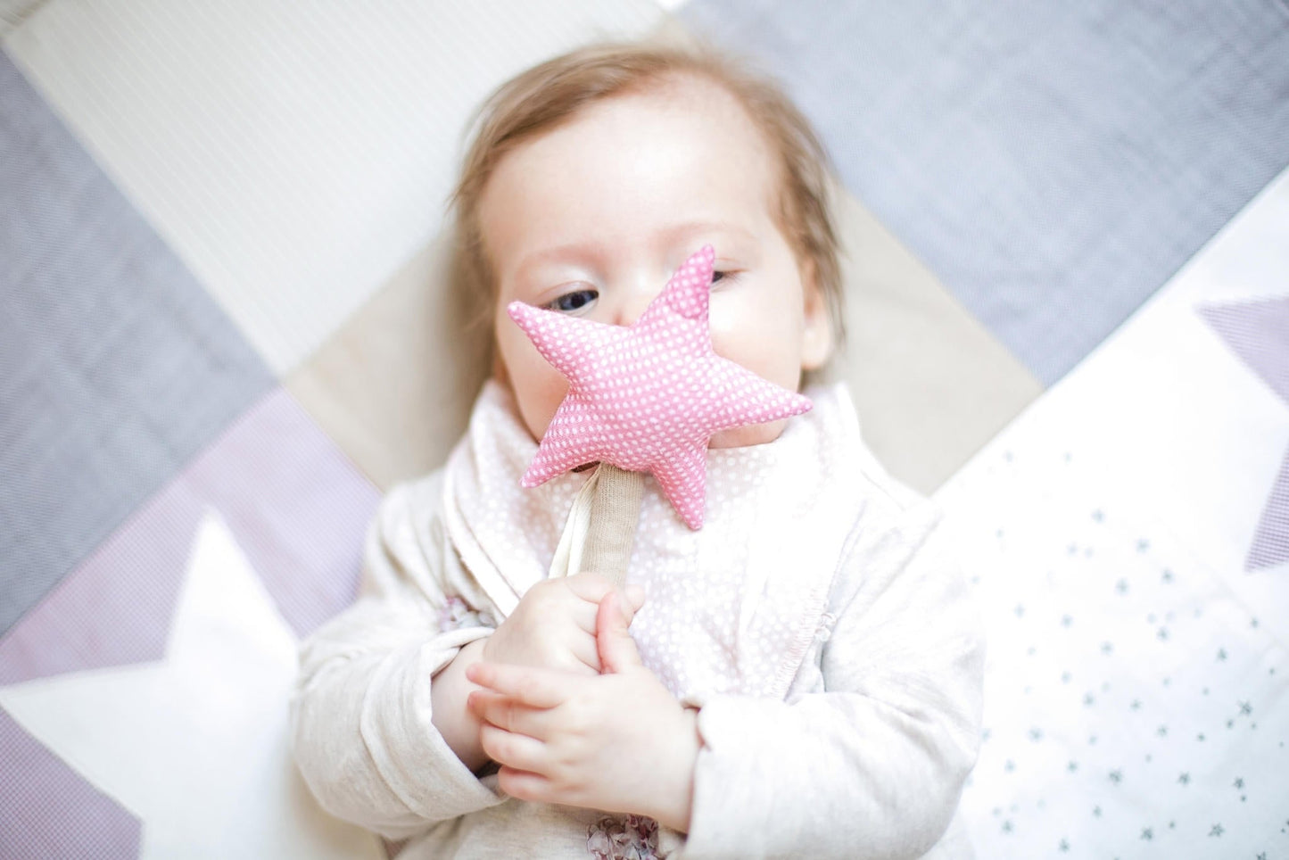 Magic Wand for Babies - Pink & Blue - Kindeco