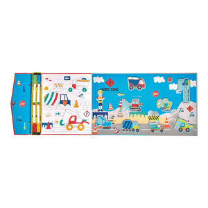 Magnetic Multiplay Scene - Construction Site - Kindeco