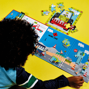 Magnetic Multiplay Scene - Construction Site - Kindeco