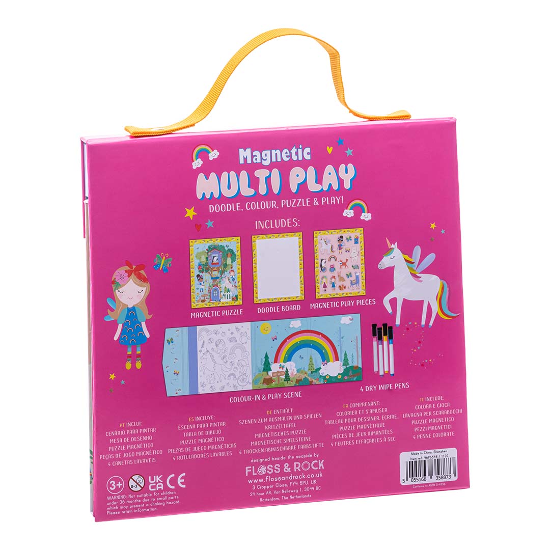 Magnetic Multiplay Scene - Rainbow Fairy - Kindeco