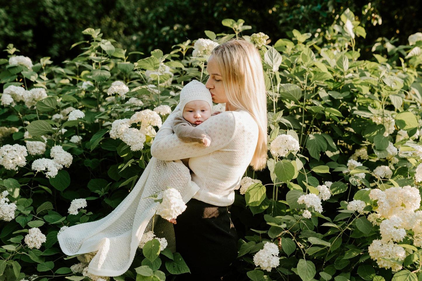 Merino Wool Baby Blanket - DELIGHT Collection - Kindeco
