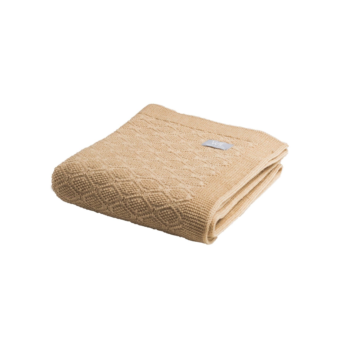 Merino Wool Baby Blanket - HAPPINESS Collection - Kindeco