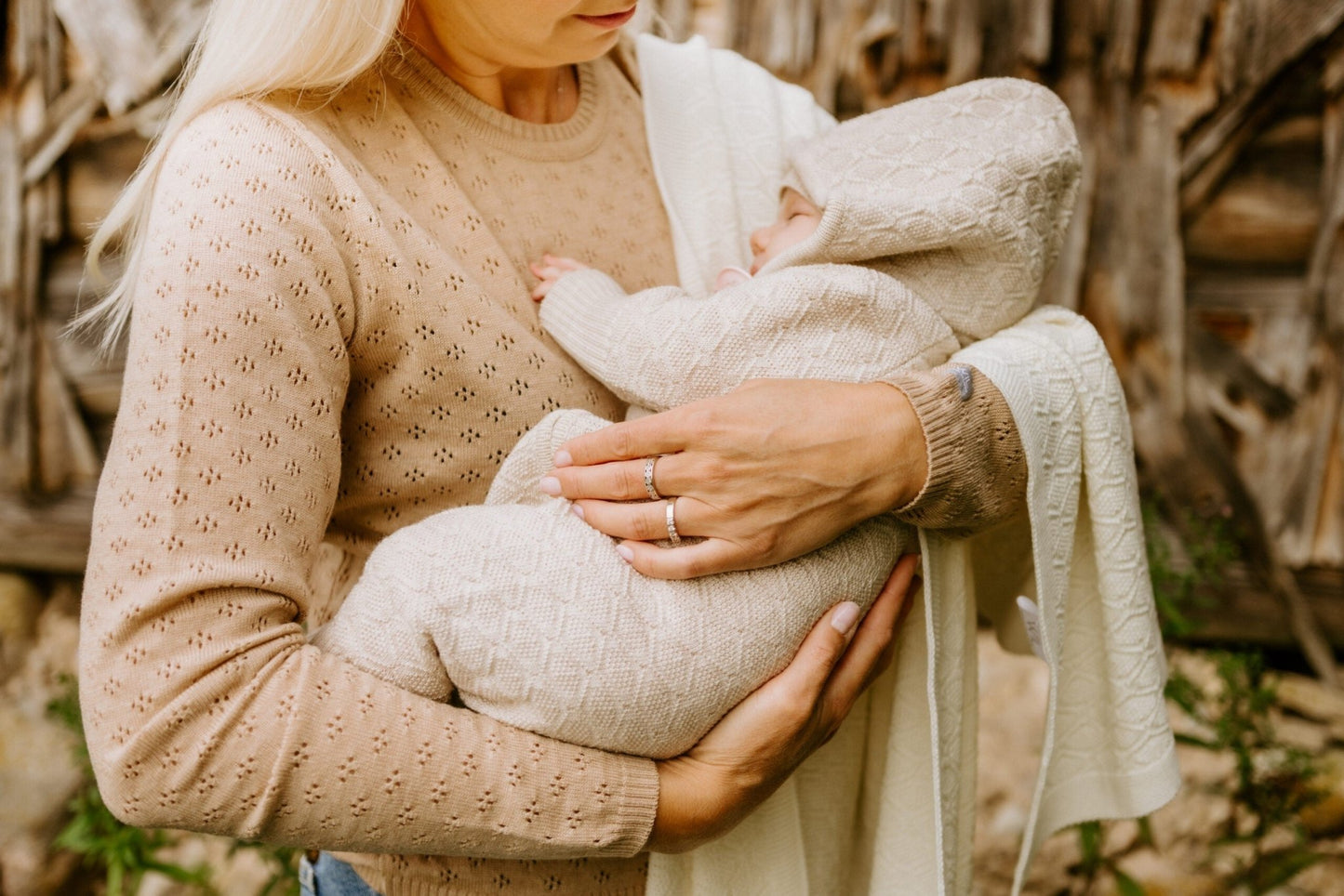 Merino Wool Baby Blanket - HAPPINESS Collection - Kindeco