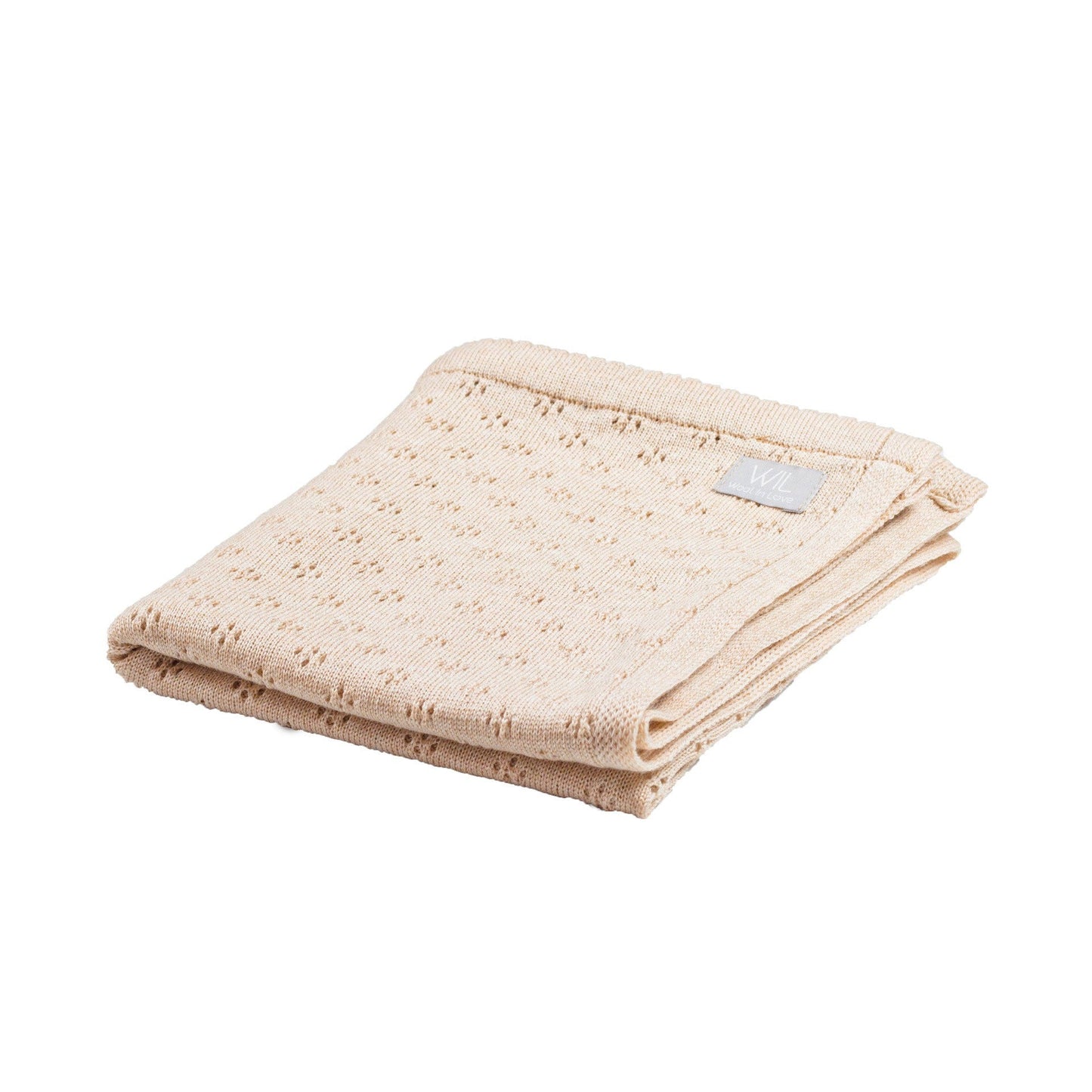 Merino Wool Baby Blanket - LOVE Collection - Kindeco