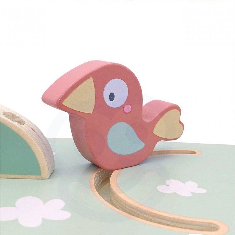 Montessori 4 - in - 1 Wooden Activity Tree - Kindeco