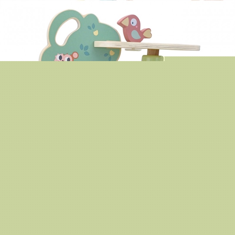 Montessori 4 - in - 1 Wooden Activity Tree - Kindeco