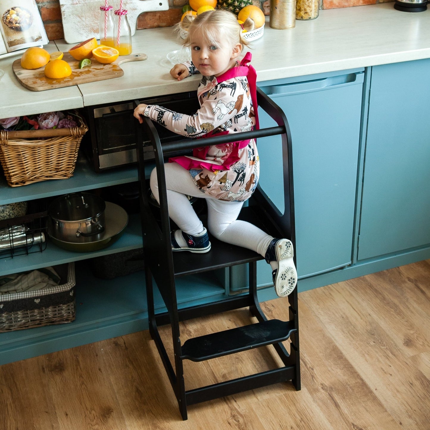Montessori Helper Tower Step Stool - Kindeco