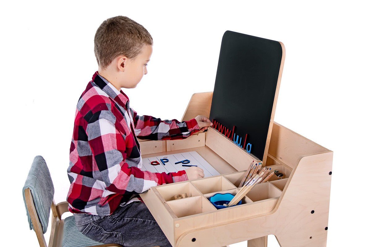Multisensory Art Table/Desk Luula - Kindeco