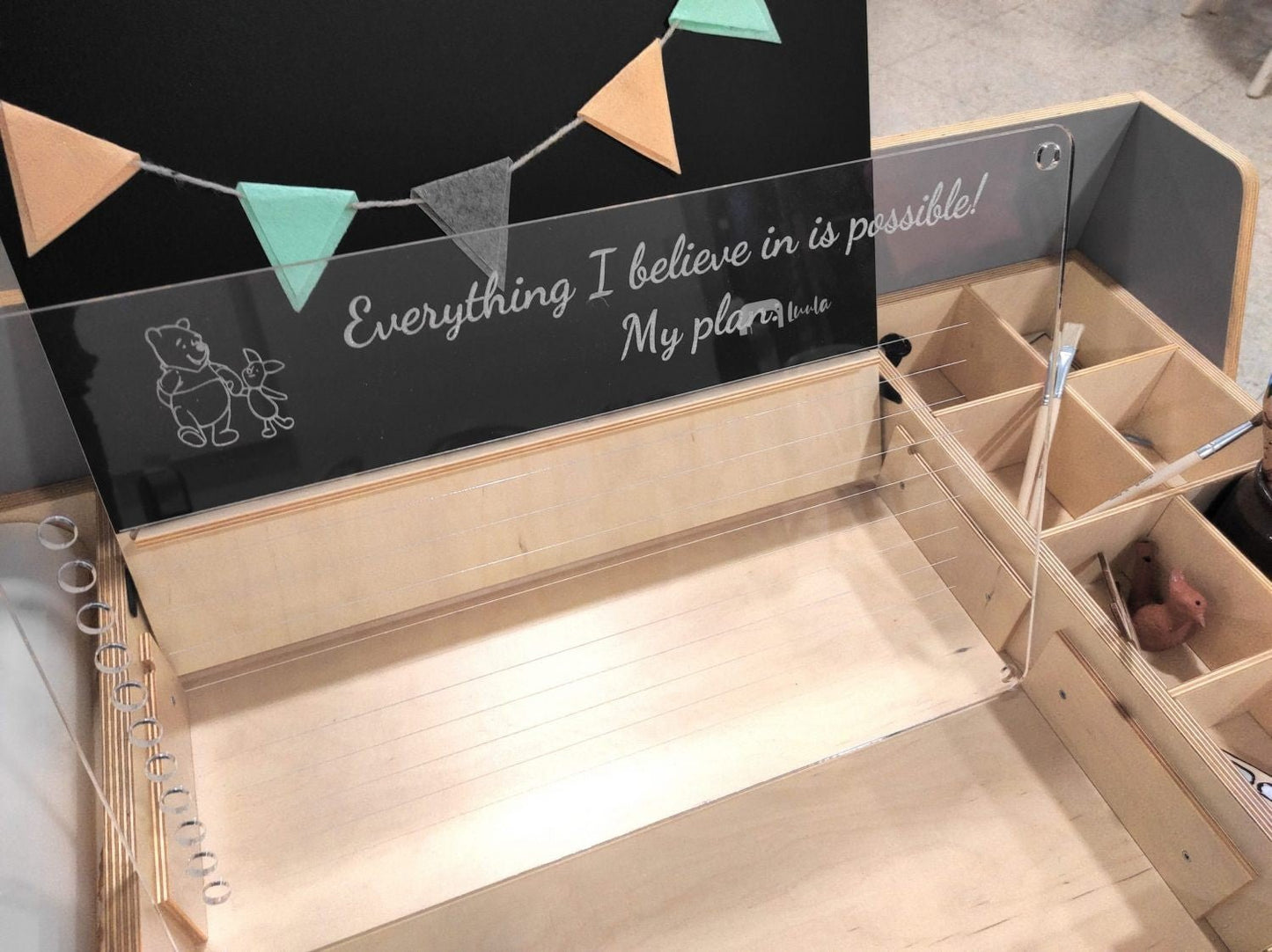 Multisensory Art Table/Desk Luula - Kindeco