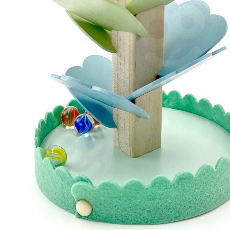 Musical Rainbow Wooden Ball Track - Kindeco
