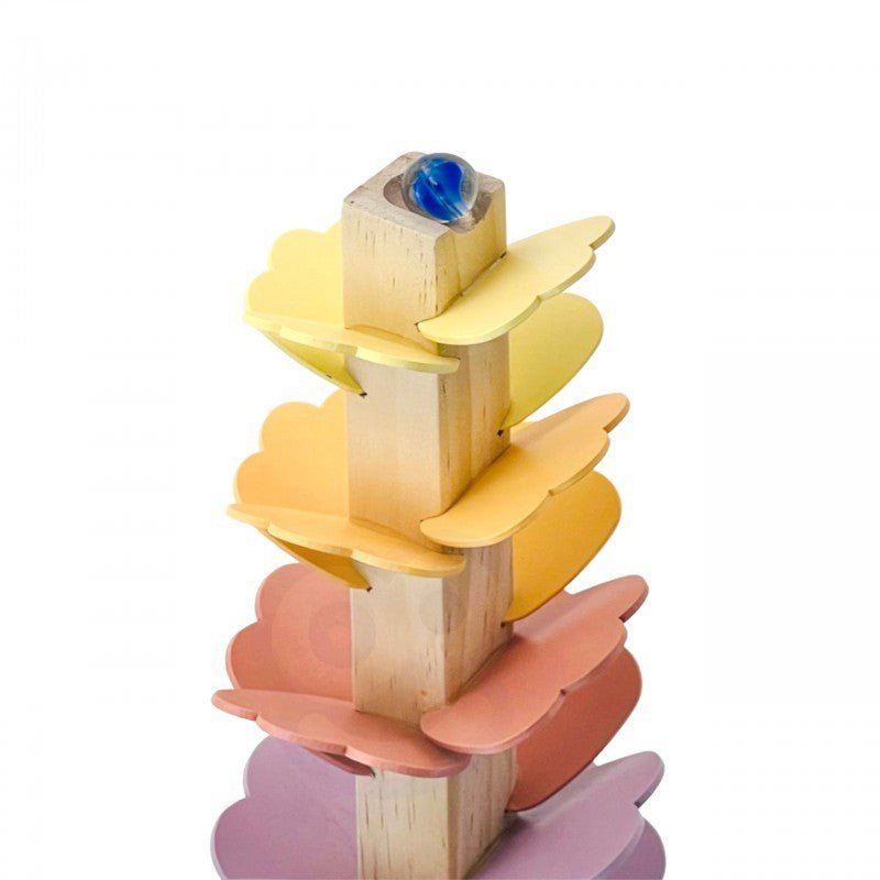 Musical Rainbow Wooden Ball Track - Kindeco