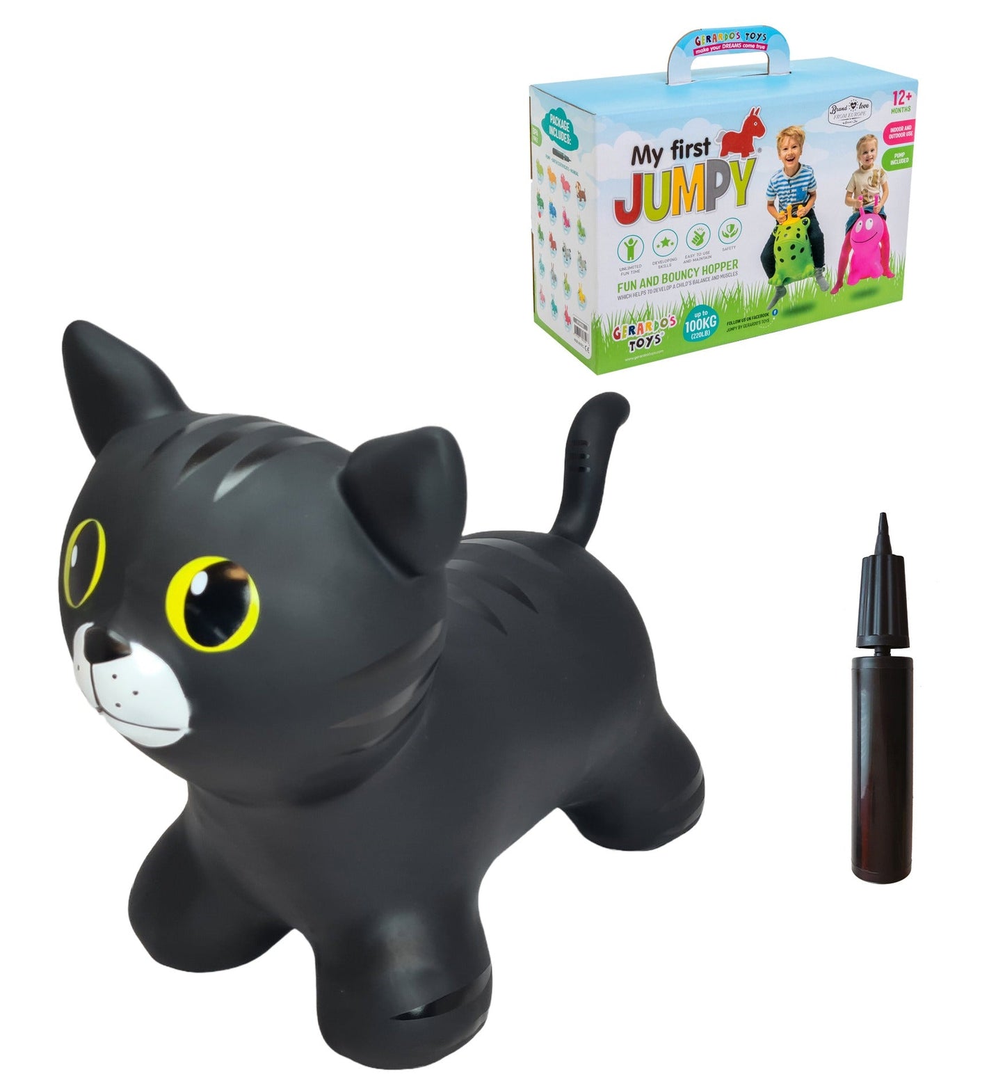 My First JUMPY – Black Cat Hopper - Kindeco