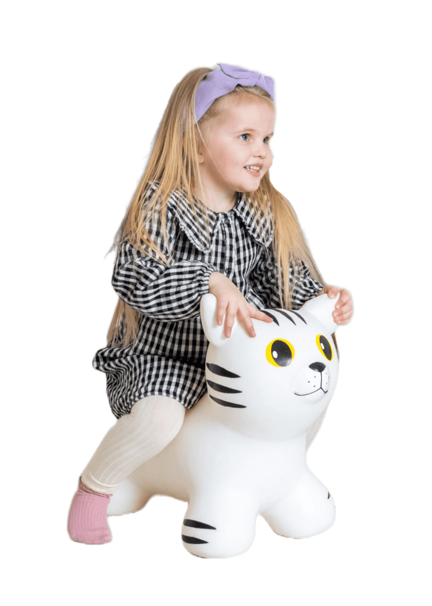My First JUMPY – White Cat Hopper - Kindeco
