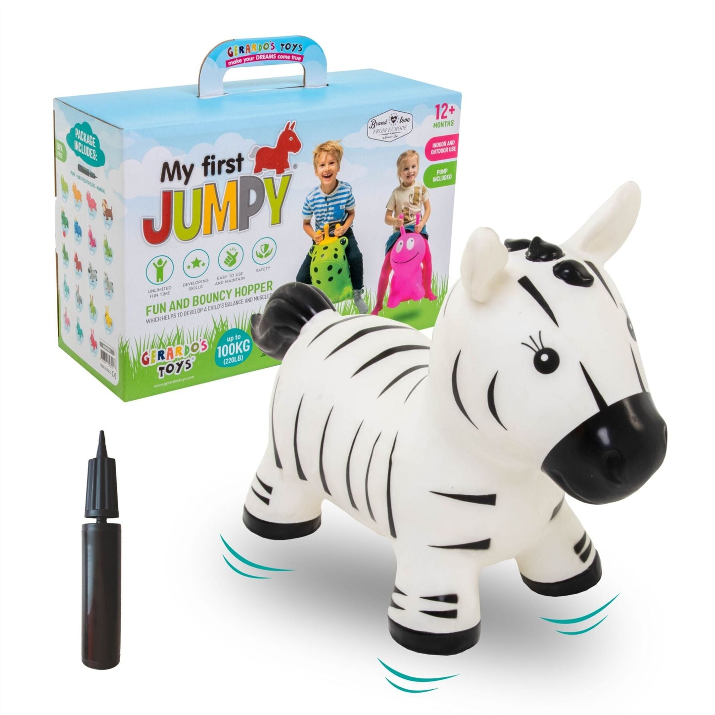 My First JUMPY – Zebra Hopper - Kindeco