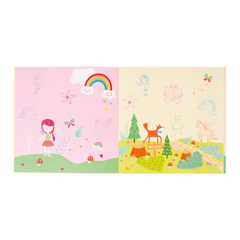 My Stampler Set - Rainbow Fairy - Kindeco