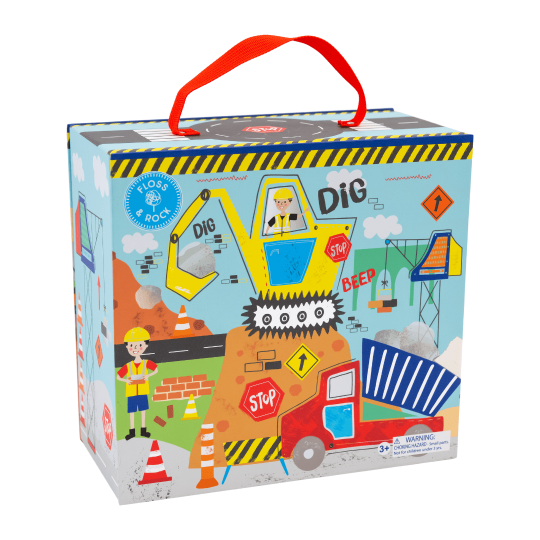 Playbox with Wooden Pieces - Construction - Kindeco