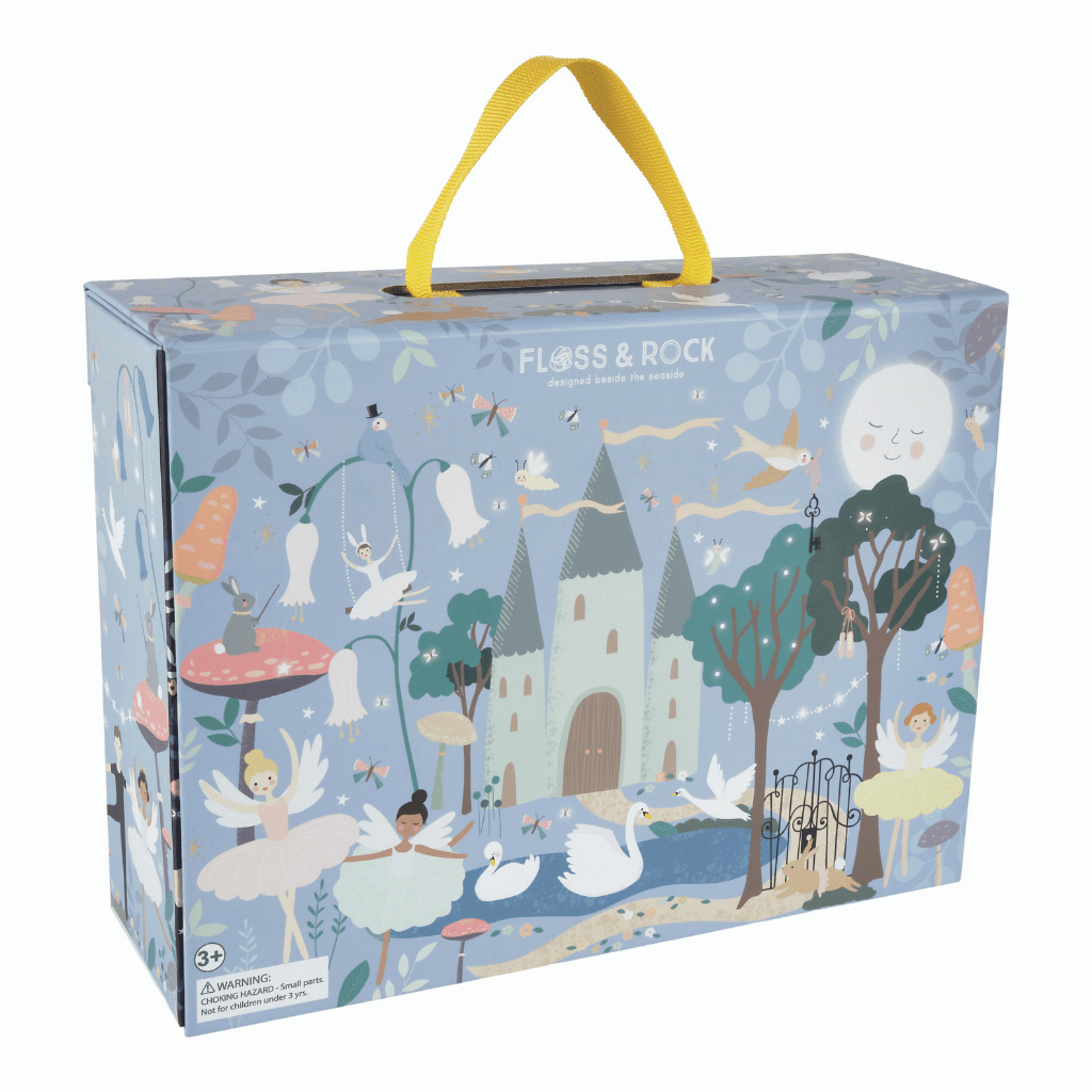Playbox with Wooden Pieces - Enchanted - Kindeco