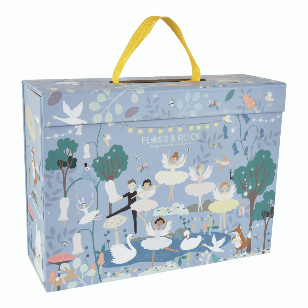 Playbox with Wooden Pieces - Enchanted - Kindeco