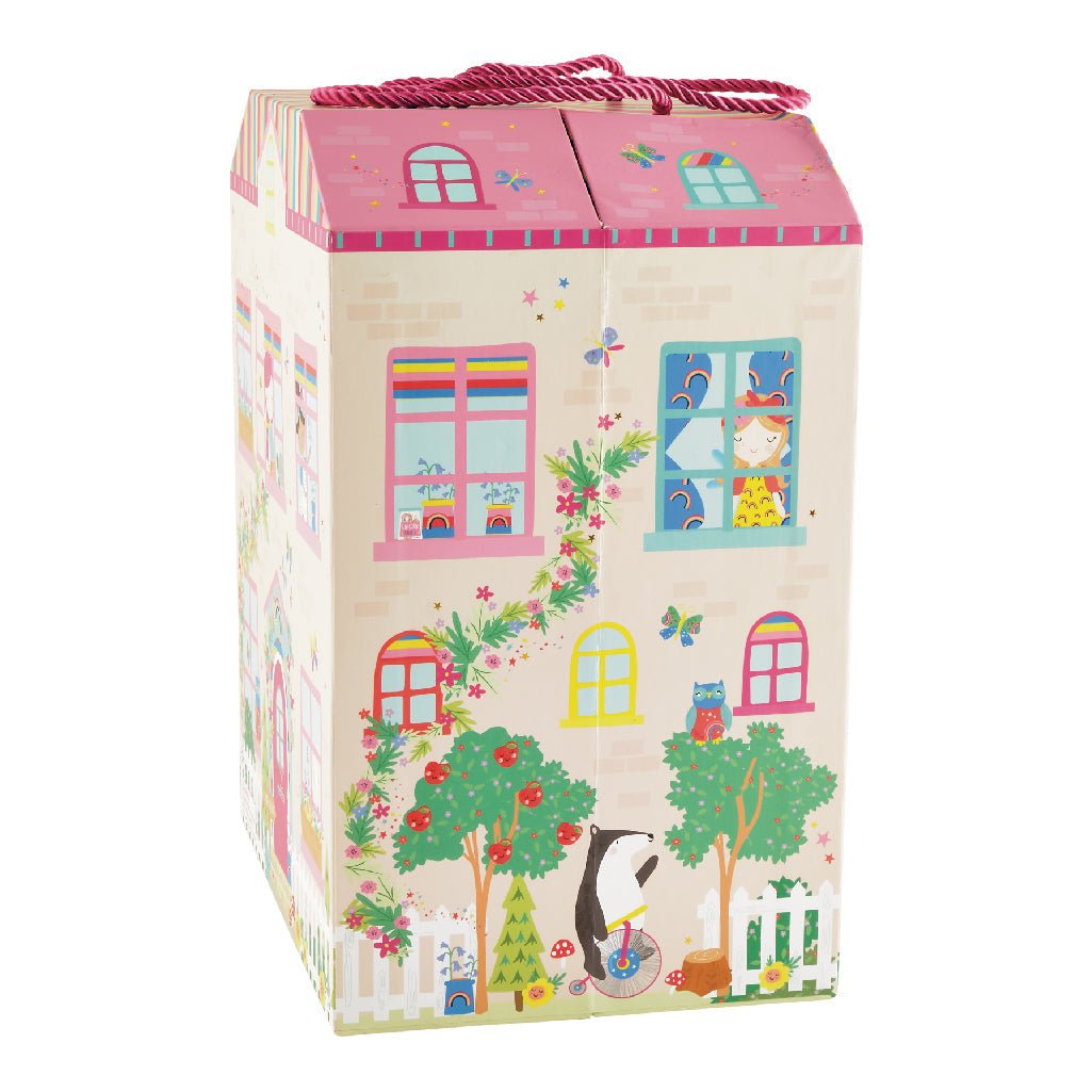 Playbox with Wooden Pieces - Rainbow Fairy - Kindeco