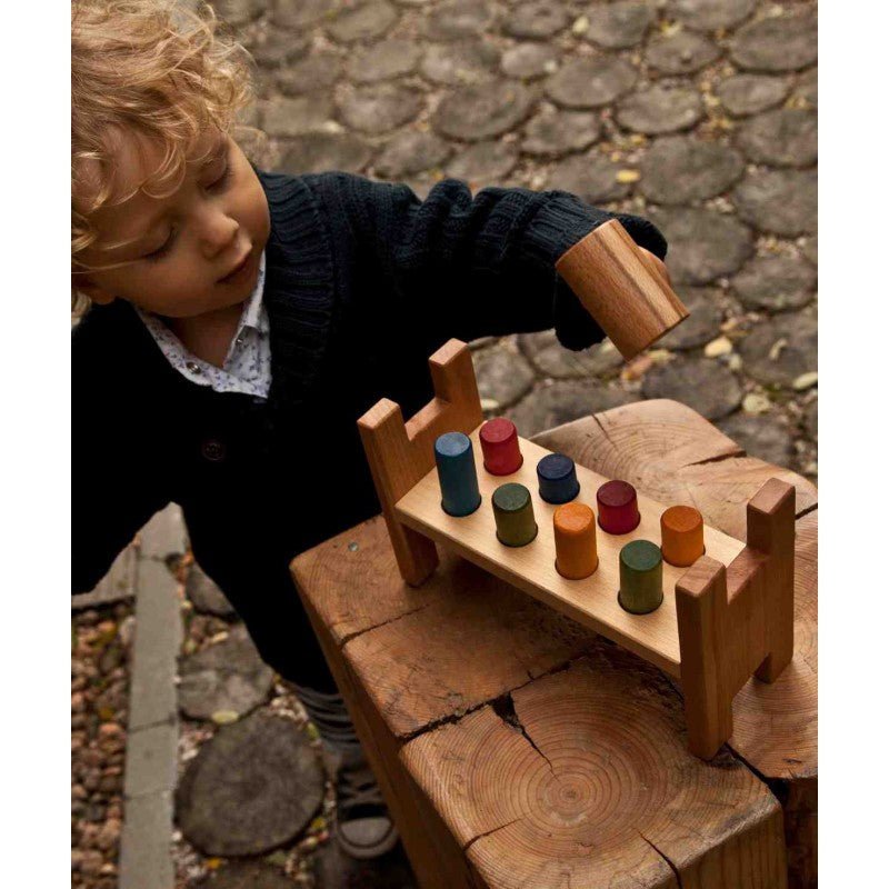 Pounding Bench - Colorful - Kindeco