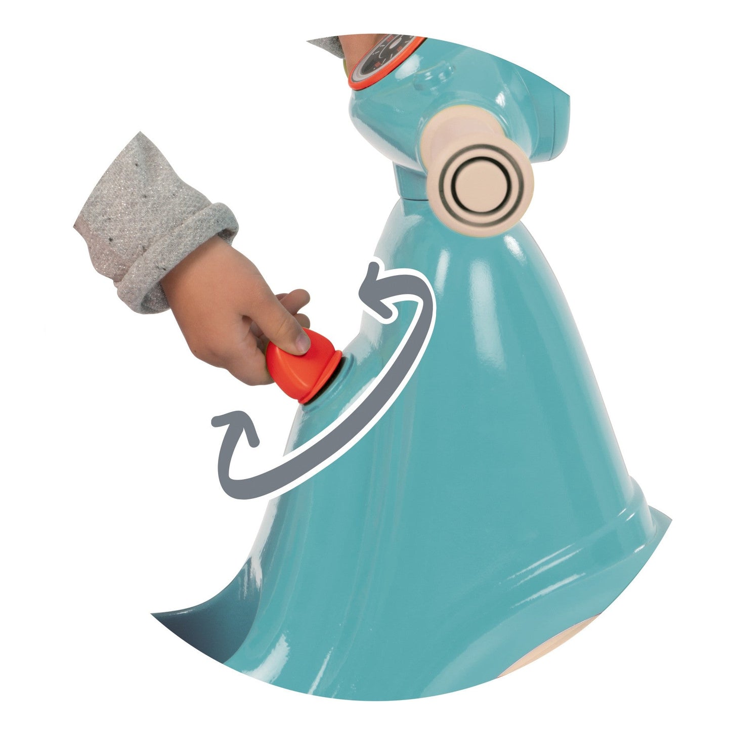 Retro Ride - on Scooter - Blue - Kindeco