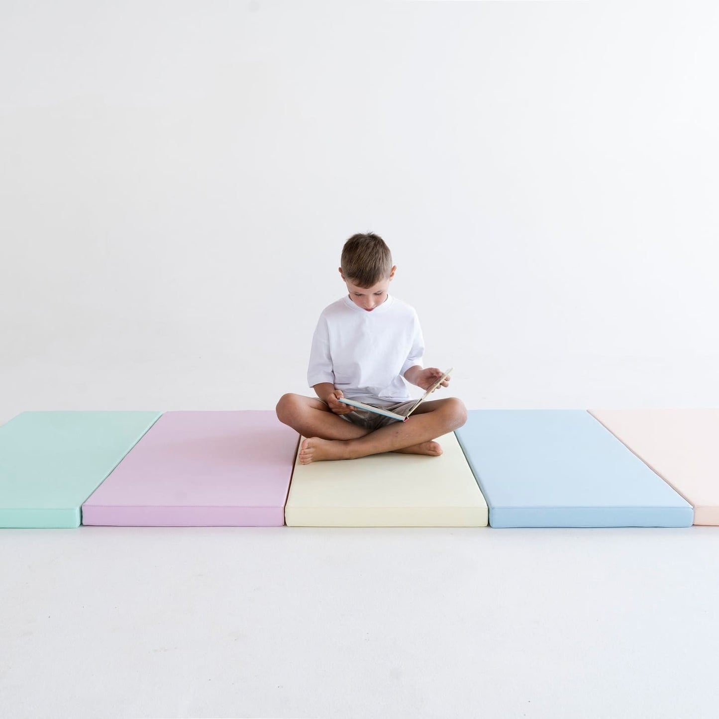 Safety and Comfort 5 Mat Set - Pastel - Kindeco