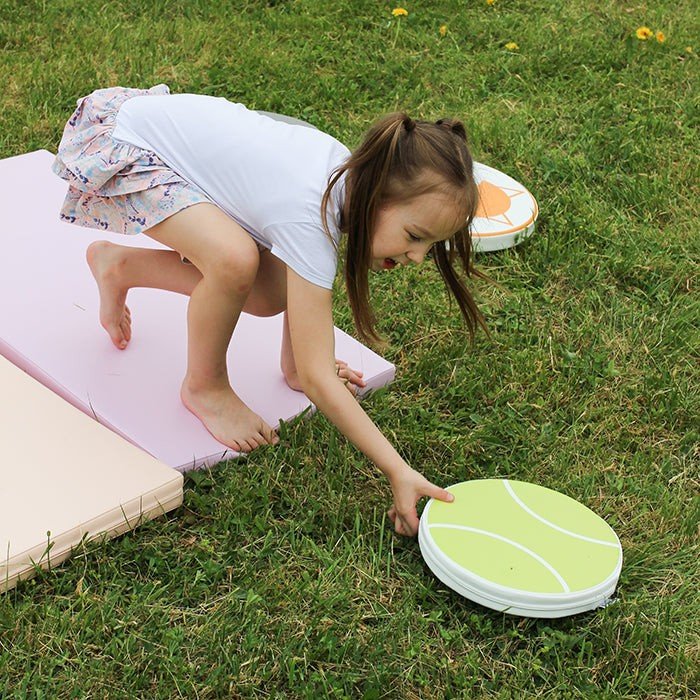 Safety and Comfort 5 Mat Set - Pastel - Kindeco