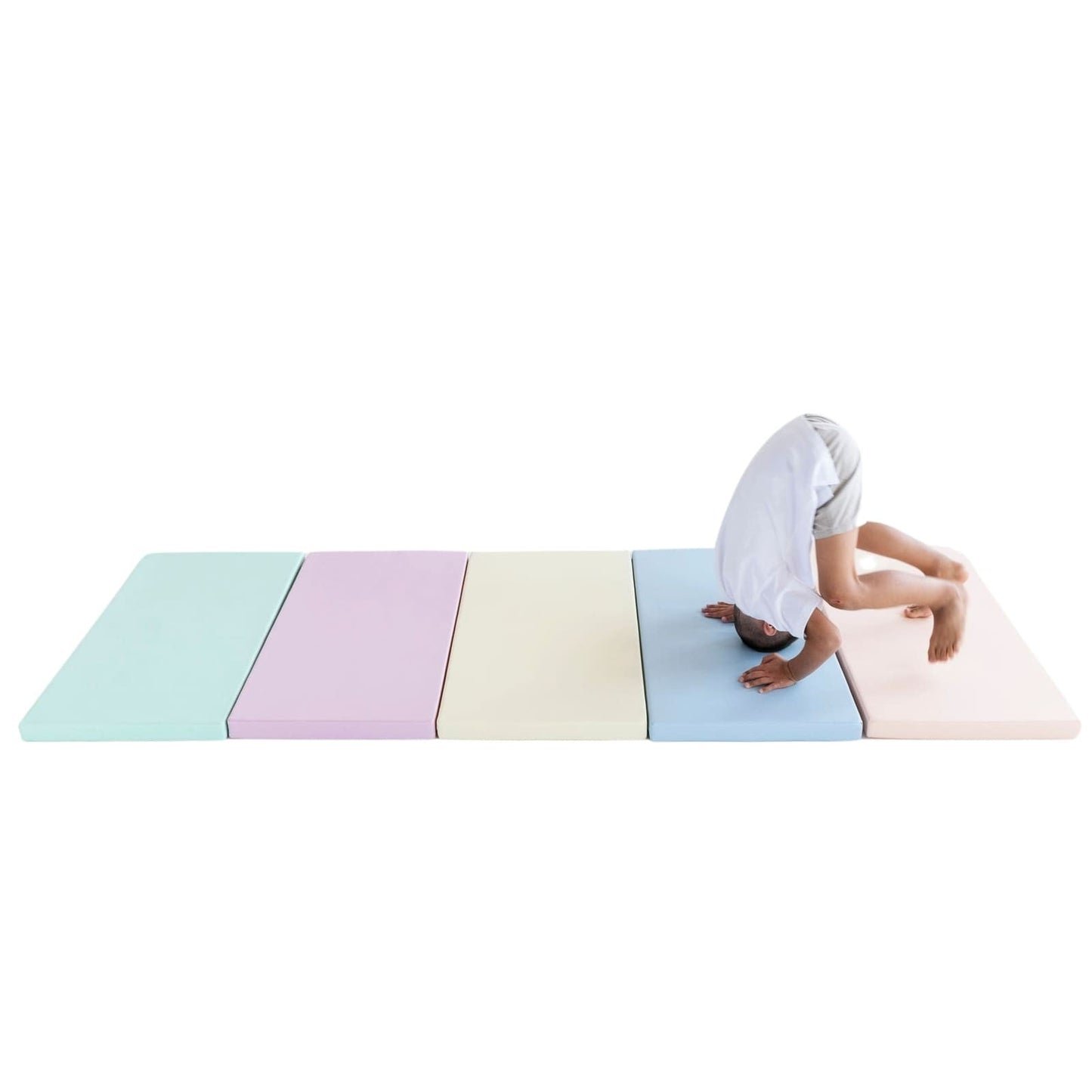 Safety and Comfort 5 Mat Set - Pastel - Kindeco