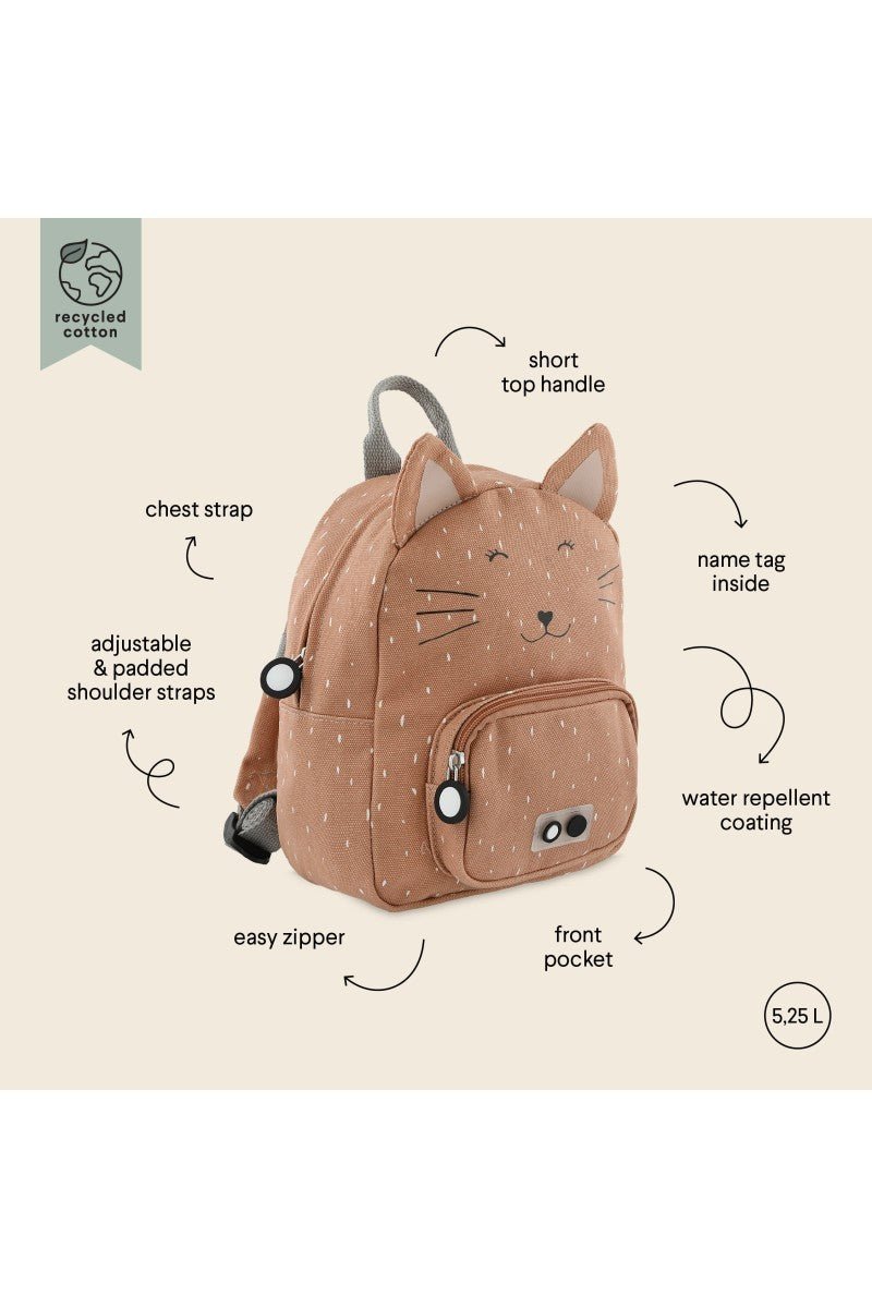 Small Backpack - Mrs. Cat - Kindeco