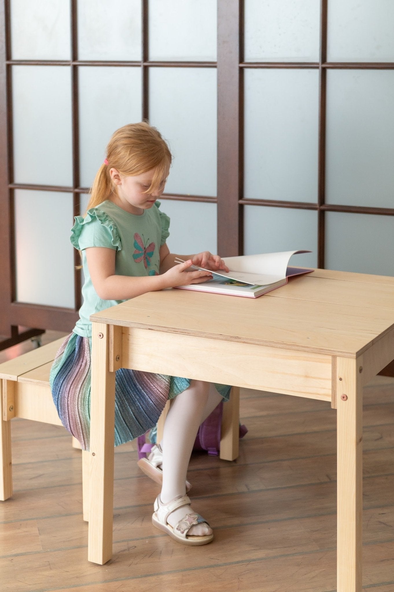 Smart Storage Table and Chair Set - Kindeco