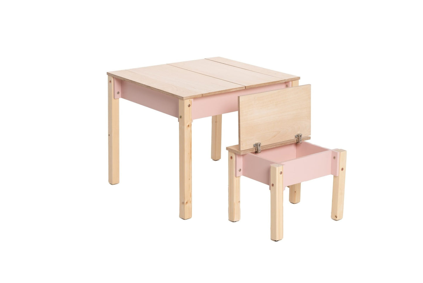 Smart Storage Table and Chair Set - Kindeco