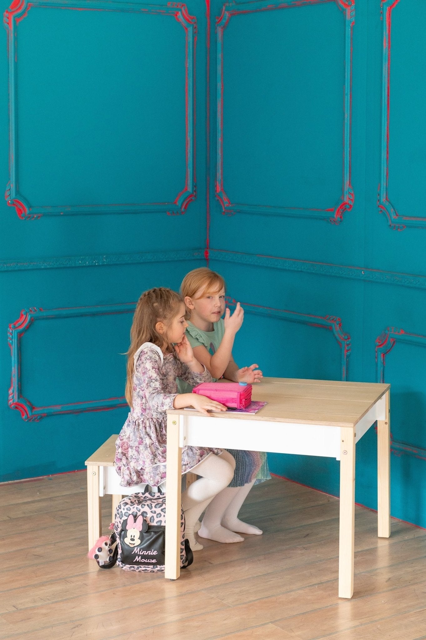 Smart Storage Table and Chair Set - Kindeco