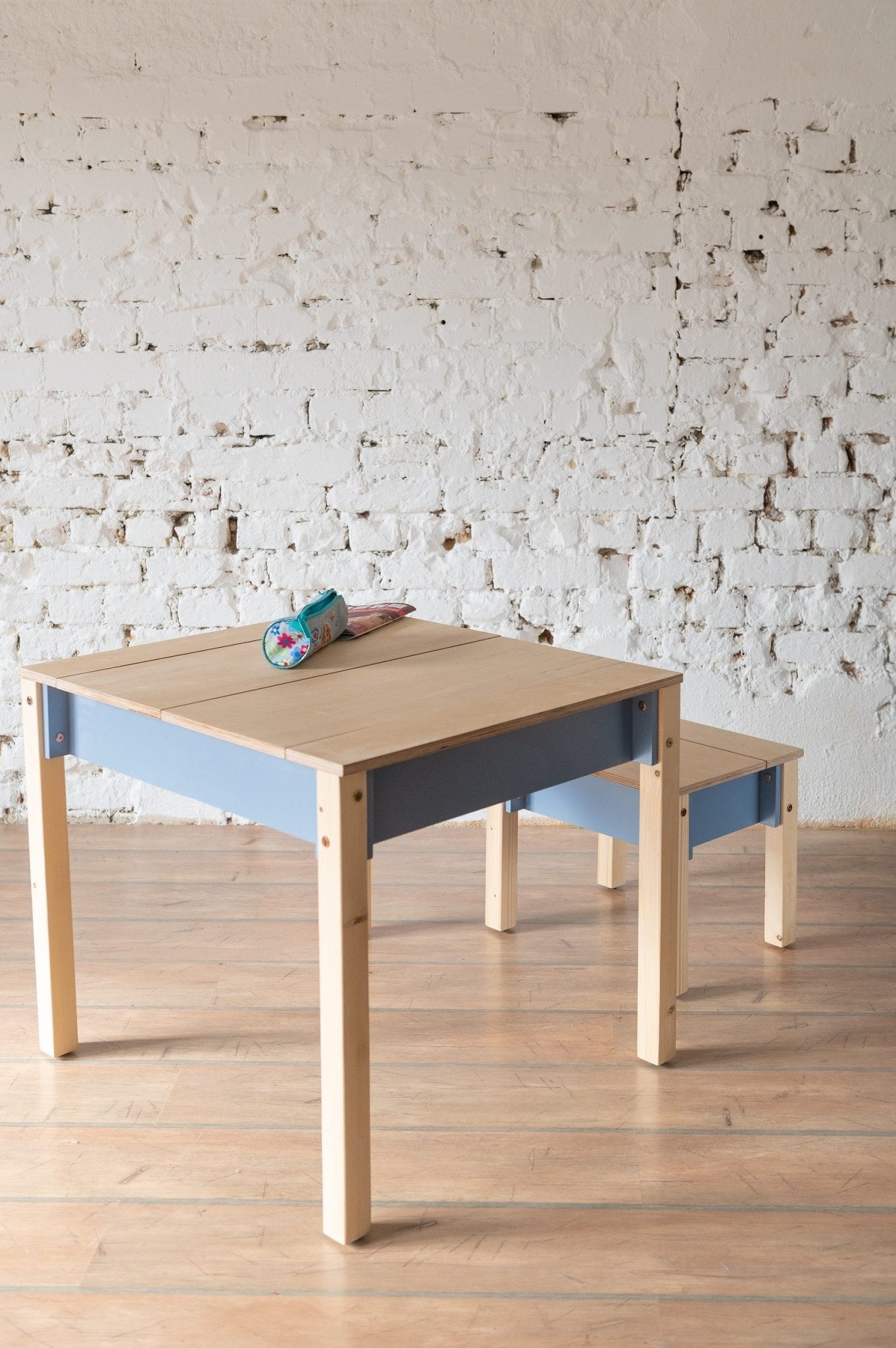 Smart Storage Table and Chair Set - Kindeco