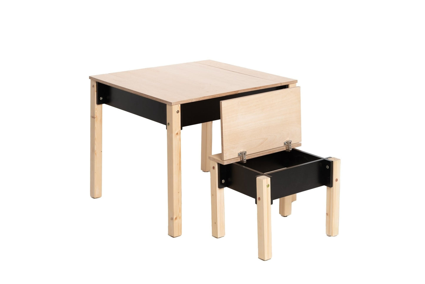 Smart Storage Table and Chair Set - Kindeco