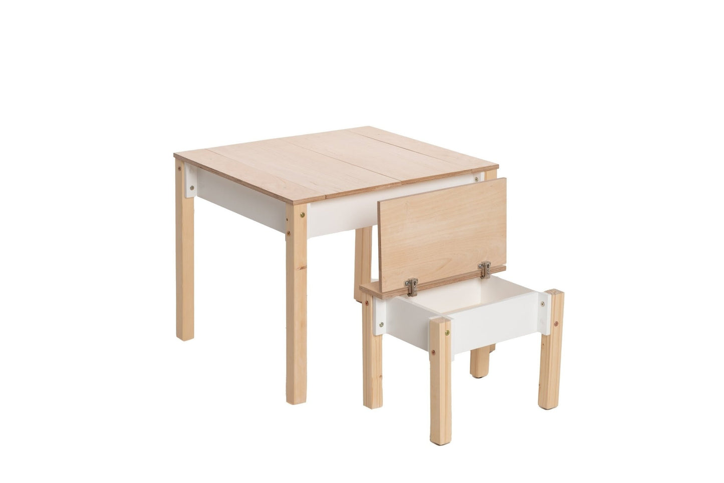 Smart Storage Table and Chair Set - Kindeco