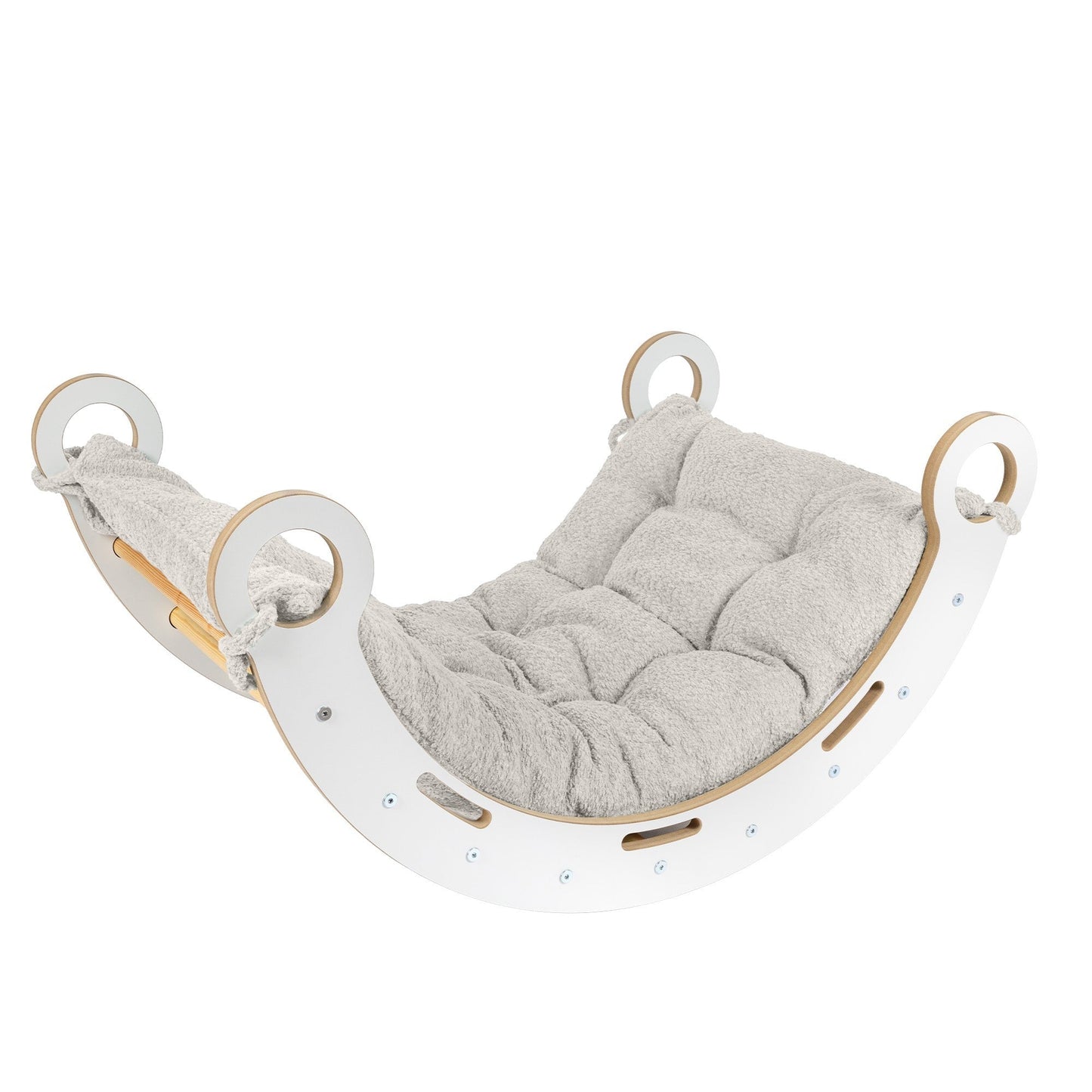 Snug Rocker for Kids - Ecru Pillow - Kindeco