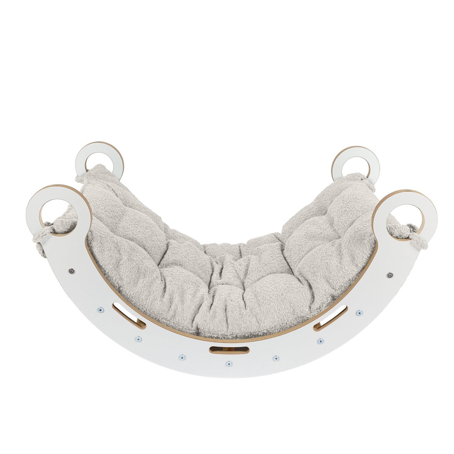 Snug Rocker for Kids - Ecru Pillow - Kindeco