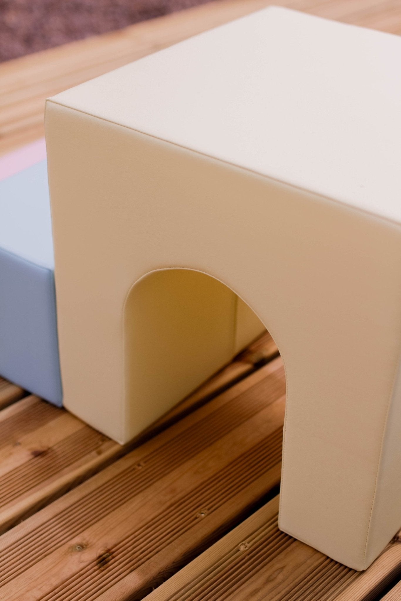 Soft Play 10 Foam Block Set - Light Pastel Creativity - Kindeco