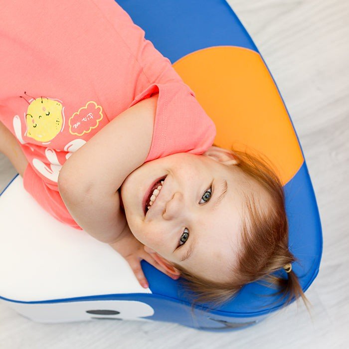 Soft Play Ride On Toy - Blue Car - Kindeco