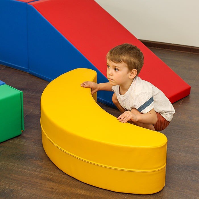 Soft Play Rocking Toy - Yellow Banana - Kindeco