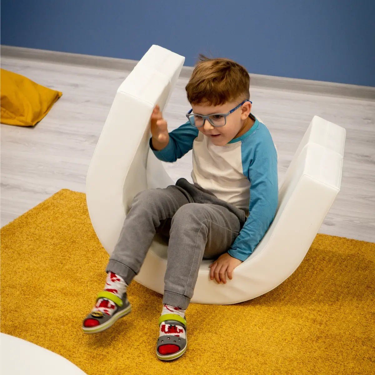 Soft Play Set Tunnel - White - Kindeco