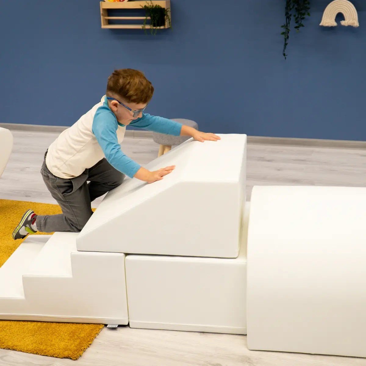 Soft Play Set Tunnel - White - Kindeco