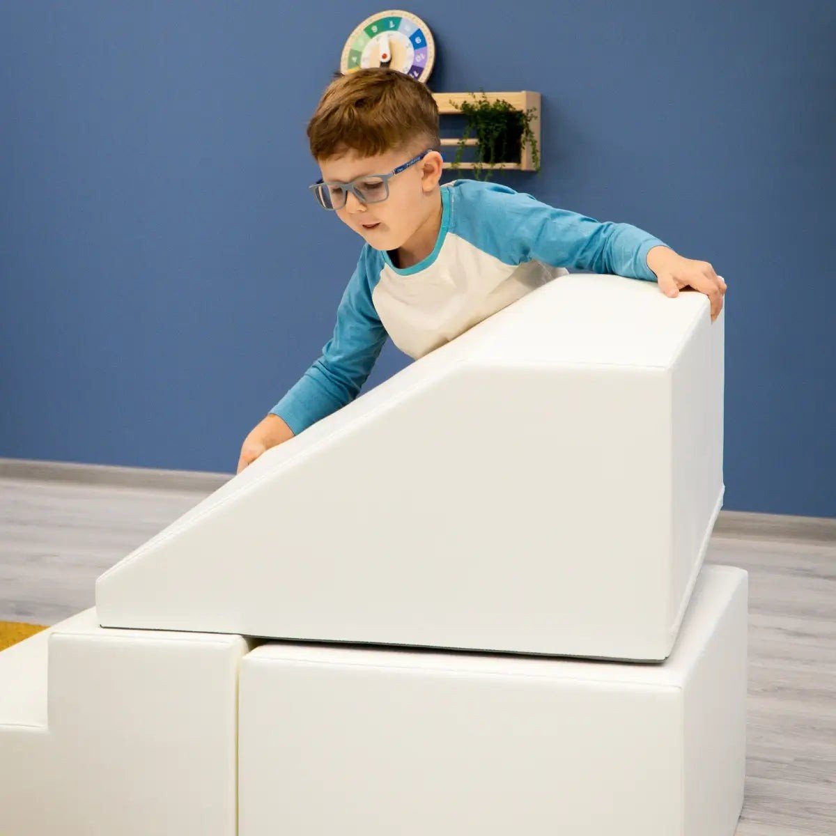 Soft Play Set Tunnel - White - Kindeco