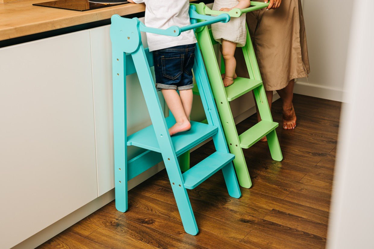 Space Saving Kitchen Step Stool - Kindeco